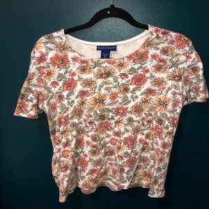 Karen Scott cropped shirt